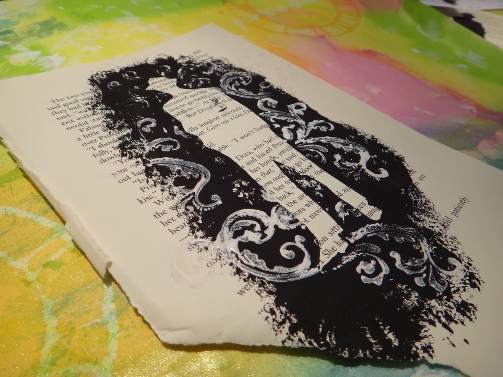 Swirls and Stencil Man