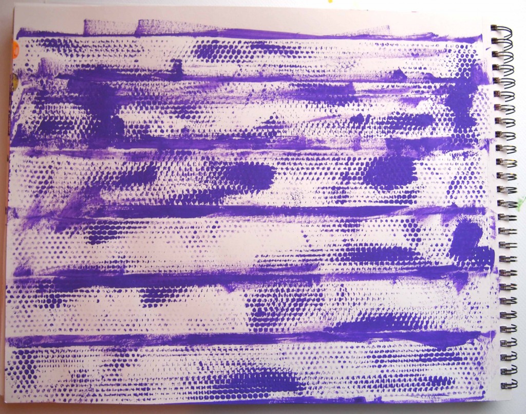 purple painted background