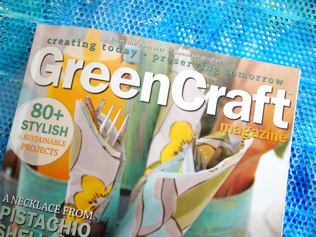 Published in GreenCraft Magazine