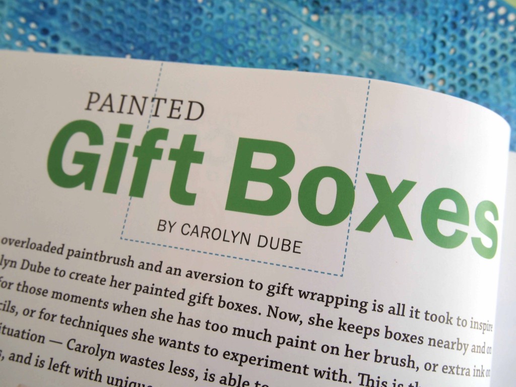 Published in GreenCraft Magazine