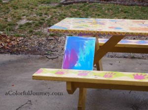 Tutorial for Painting with Rain by Carolyn Dube