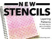 Video showing how to quickly and easily create detailed patterns with Layer Me stencils from StencilGirl Products!