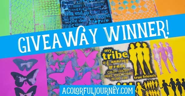 New stencil release giveaway winner!