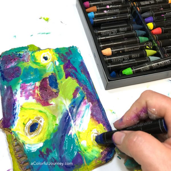 There were words of painting wisdom that I just wouldn't listen to as I played! 