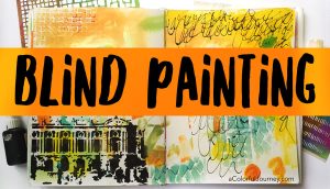 Blind Painting in my Art Journal thumbnail