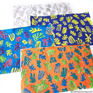 Coloring Pages for the Impatient Inspired by Matisse thumbnail