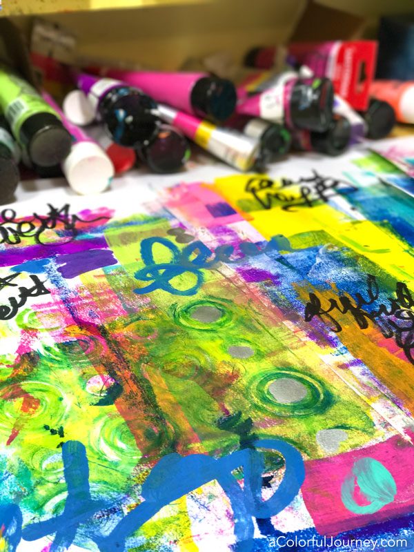Arting out feelings to deal with life by Carolyn Dube