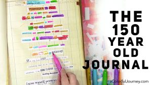 The 150 Year Old Ledger is Becoming an Art Journal thumbnail