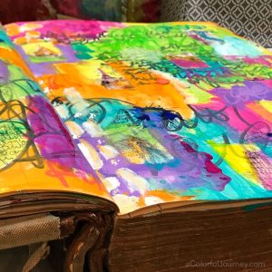Embedding Washi Tape in the Layers of an Art Journal thumbnail