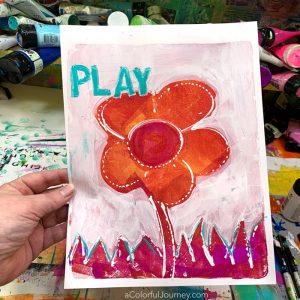 Using a Spark of Art-spiration thumbnail