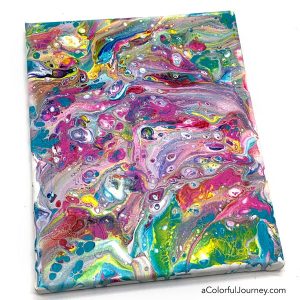 Make Secret Messages in Your Paint Pourings thumbnail