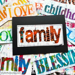 Use Your Gel Prints with Stencils thumbnail