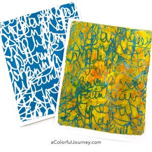 7 Practical Reasons I Use Stencils on a Gel Plate thumbnail